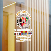 Load image into Gallery viewer, Kiss-Cut Vinyl Decals - Army - Combined Joint Special Operations Task Force - Afghanistan w AFGHAN SVC