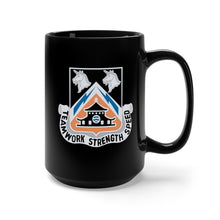 Load image into Gallery viewer, Black Mug 15oz - 43rd Signal Battalion DUI wo Txt X 300
