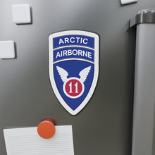 Load image into Gallery viewer, Die-Cut Magnets -SSI 11th Airborne Division - SSI w Arctic Tab wo Txt X 300