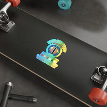 Load image into Gallery viewer, Holographic Die-cut Stickers - 56th Artillery - Pershing - Nuclear Capable w COLD Svc Medals