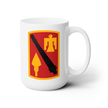 Load image into Gallery viewer, White Ceramic Mug 15oz - Army - 45th Artillery (Fires) Brigade wo Txt