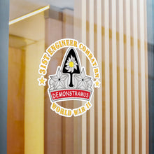 Load image into Gallery viewer, Kiss-Cut Vinyl Decals - Army - 31st Engineer Combat Bn - World War II