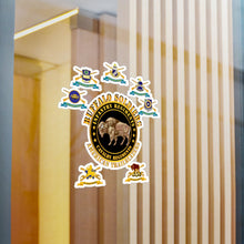 Load image into Gallery viewer, Kiss-Cut Vinyl Decals - Army - Buffalo Soldiers - Infantry - Cavalry Regiments - All DUIs X 300