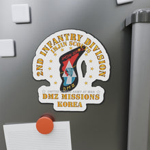 Load image into Gallery viewer, Die-Cut Magnets -SSI - Army - 2nd Infantry Division - ImJin Scout -DMZ Missions
