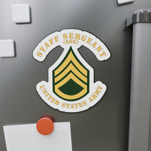 Load image into Gallery viewer, Die-Cut Magnets -SSI - Army - Staff Sergeant - SSG - Flat X 300