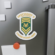 Load image into Gallery viewer, Die-Cut Magnets - Army - Enlisted - SPEC 9 - Specialist 9 - Std - Retired X 300