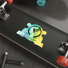 Load image into Gallery viewer, Holographic Die-cut Stickers - Army - 1st Cavalry Regiment w Br - Ribbon