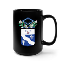 Load image into Gallery viewer, Black Mug 15oz - COA - 153rd Infantry Regiment (First Arkansas) X 300