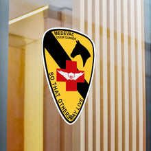 Load image into Gallery viewer, Kiss-Cut Vinyl Decals - Army - Medevac - Door Gunner - 1st Cavalry - Vietnam wo Txt