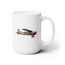 Load image into Gallery viewer, White Ceramic Mug 15oz - Army - U-6A Beaver (DHC-2) wo Txt