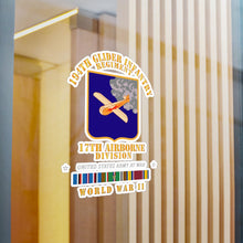 Load image into Gallery viewer, Kiss-Cut Vinyl Decals - Army - 194th Glider Infantry Regiment - WWII w EUR SVC