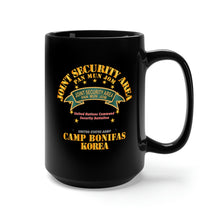 Load image into Gallery viewer, Black Mug 15oz - Army - JSA - Camp Bonifas Korea