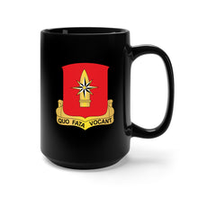 Load image into Gallery viewer, Black Mug 15oz - 43rd Field Artillery Battalion - Red wo Txt X 300