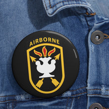 Load image into Gallery viewer, Custom Pin Buttons - SOF - JFKSWCS - SSI wo Txt