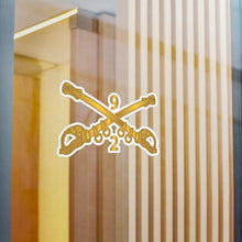 Load image into Gallery viewer, Kiss-Cut Vinyl Decals - Army - 2nd Squadron, 9th Cavalry Branch wo Txt X 300