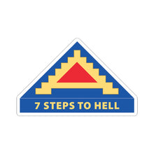 Load image into Gallery viewer, Kiss-Cut Stickers - 7th United States Army w 7 Steps to Hell X 300