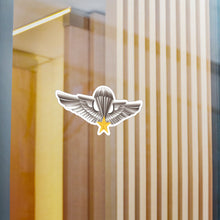 Load image into Gallery viewer, Kiss-Cut Vinyl Decals - Vietnam - Vietnam Airborne Qualification Badge X 300