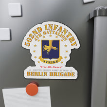 Load image into Gallery viewer, Die-Cut Magnets - 4th Battalion 502nd Infantry - Berlin Brigade X 300