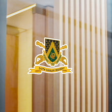 Load image into Gallery viewer, Kiss-Cut Vinyl Decals - Army - 240th Cavalry Regiment w Br - Ribbon X 300