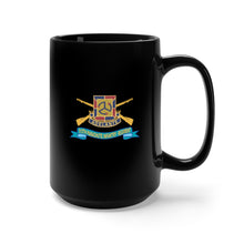 Load image into Gallery viewer, Black Mug 15oz - Army - 51th Parachute Infantry Regiment - DUI w Br - Ribbon X 300