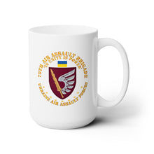 Load image into Gallery viewer, White Ceramic Mug 15oz - Ukraine - 79th Air Assault Brigade - Unity IS Power X 300