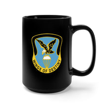 Load image into Gallery viewer, Black Mug 15oz - DUI - Aviation Brigade, 101st Airborne Division X 300