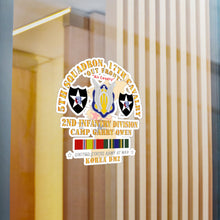 Load image into Gallery viewer, Kiss-Cut Vinyl Decals - Army - 5th Squadron, 17th Cavalry - Camp Gary Owen - 2nd ID w Map w KOREA SVC