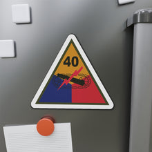 Load image into Gallery viewer, Die-Cut Magnets -SSI - 40th Armored Division X 300