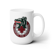 Load image into Gallery viewer, White Ceramic Mug 15oz - Army - 279th Station Hospital - DUI wo Txt X300