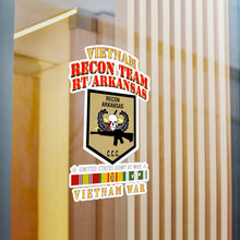 Load image into Gallery viewer, Kiss-Cut Vinyl Decals - RECON TEAM - Recon Team - RT Arkansas - Vietnam War w VN SVC
