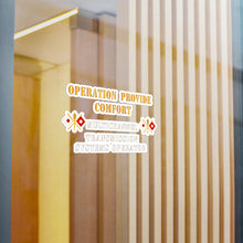 Load image into Gallery viewer, Kiss-Cut Vinyl Decals - Army - Operation Provide Comfort - MultiChannel Trans Sys Op X 300DPI