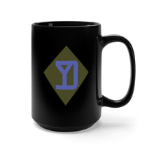 Load image into Gallery viewer, Black Mug 15oz - SSI - 26th Infantry Division X 300