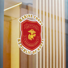 Load image into Gallery viewer, Kiss-Cut Vinyl Decals - Korea - Republic of Korea - Marine Corps Patch