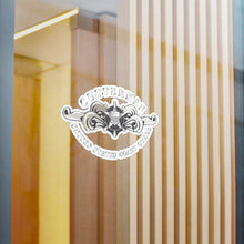 Load image into Gallery viewer, Kiss-Cut Vinyl Decals - USCG - Cutterman Badge - Enlisted - Silver