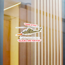 Load image into Gallery viewer, Kiss-Cut Vinyl Decals - Army - AH-1 Cobra - Snake Attack - Slicks are for Kids