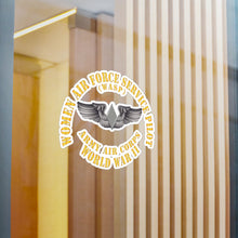 Load image into Gallery viewer, Kiss-Cut Vinyl Decals - AAC - WASP Wing (Women Air Force Service Pilot)