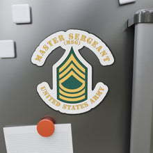 Load image into Gallery viewer, Die-Cut Magnets -SSI -Army - Master Sergeant - MSG - Flat X 300