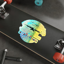 Load image into Gallery viewer, Holographic Die-cut Stickers - Afghanistan War - Operation Allies Refuge - Veteran w AFGHAN SVC