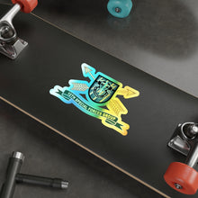 Load image into Gallery viewer, Holographic Die-cut Stickers - 12th Special Forces Group - Flash w Br - Ribbon X 300