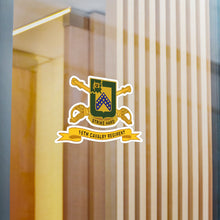 Load image into Gallery viewer, Kiss-Cut Vinyl Decals - Army - 16th Cavalry Regiment w Br - Ribbon