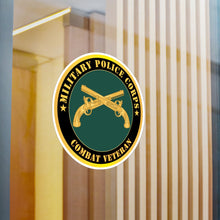 Load image into Gallery viewer, Kiss-Cut Vinyl Decals - Army - Military Police - Branch - Combat Veteran X 300