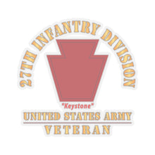 Load image into Gallery viewer, Kiss - Cut Stickers - Army - SSI - 28th Infantry Division - Keystone - US Army Veteran X 300