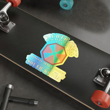 Load image into Gallery viewer, Holographic Die-cut Stickers - Eighth Army - Youngsan Korea X 300