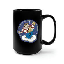 Load image into Gallery viewer, Black Mug 15oz - AAC - 869th Bomb Squadron, 497th Bomb Group wo Txt X 300