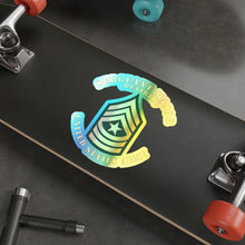 Load image into Gallery viewer, Holographic Die-cut Stickers - Sergeant Major - SGM - Retired