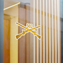 Load image into Gallery viewer, Kiss-Cut Vinyl Decals - Army - 502nd Infantry Regt - The Deuce - Infantry Br