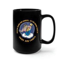 Load image into Gallery viewer, Black Mug 15oz - AAC - 869th Bomb Squadron, 497th Bomb Group X 300