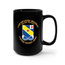 Load image into Gallery viewer, Black Mug 15oz - 52nd Infantry Regiment - Ready Rifles - US Army X 300
