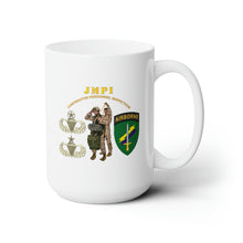 Load image into Gallery viewer, White Ceramic Mug 15oz - JMPI - USACAPOC