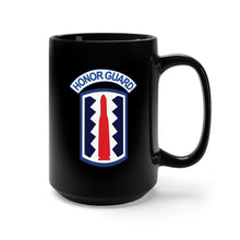 Load image into Gallery viewer, Black Mug 15oz - SSI - 197th Infantry Brigade - Honor Guard - Sledgehammer wo Txt X 300
